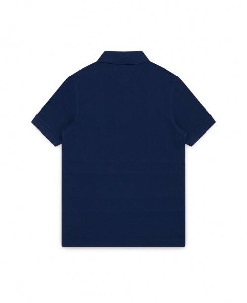 Navy Fred Perry Lines Polo - NUMBER 3