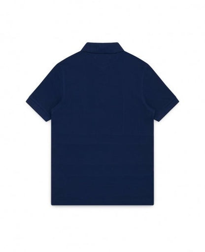Navy Fred Perry Lines Polo - NUMBER 3