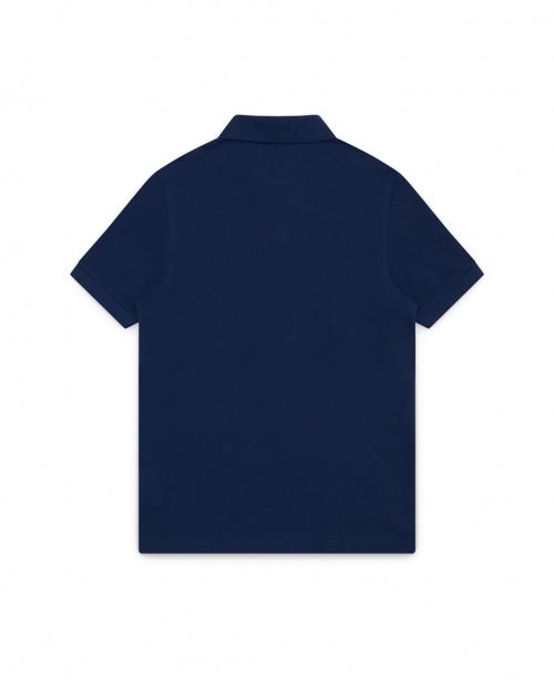 Navy Fred Perry Squares Polo - number3store.com
