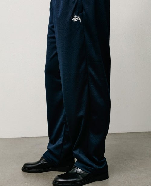 Navy Mesh Track Pants - number3store.com