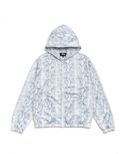 Snake Athletic Mesh Zip Hood - NUMBER 3