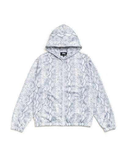 Snake Athletic Mesh Zip Hood - NUMBER 3