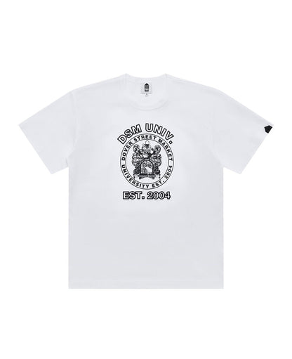 White DSM University Tee - number3store.com