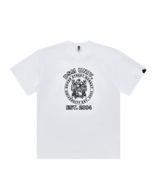 White DSM University Tee - number3store.com