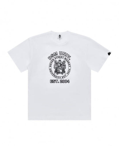 White DSM University Tee - number3store.com